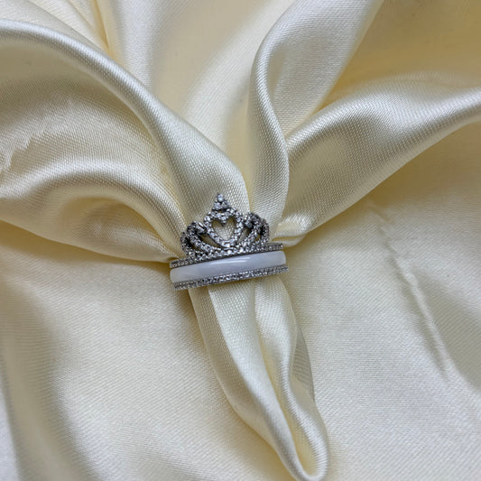 ANILLO EN TUNGSTENO PLATEADO