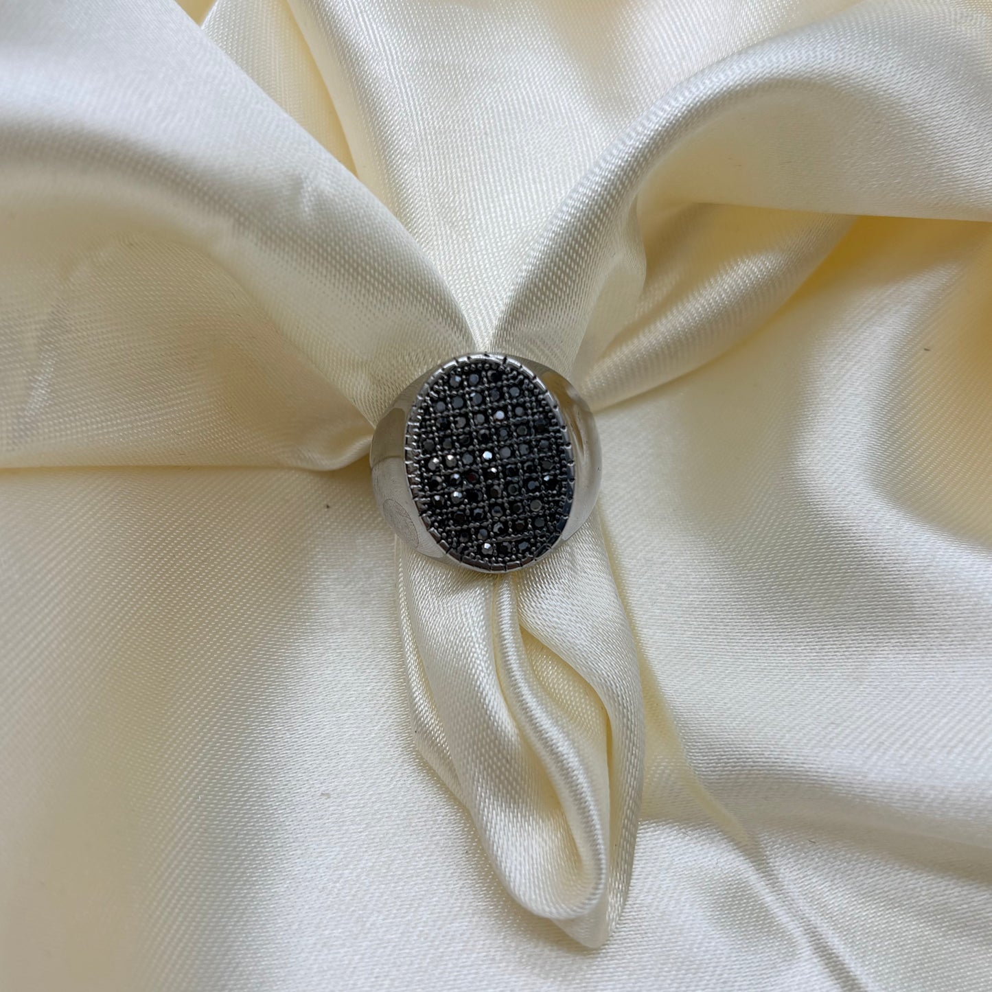 ANILLO HOMBRE PLATEADO