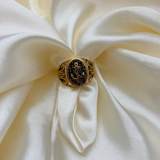 ANILLO HOMBRE DORADO