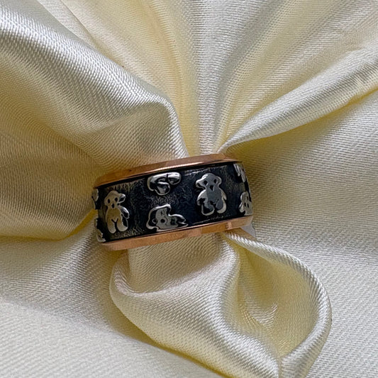 ANILLO OSO ROSADO