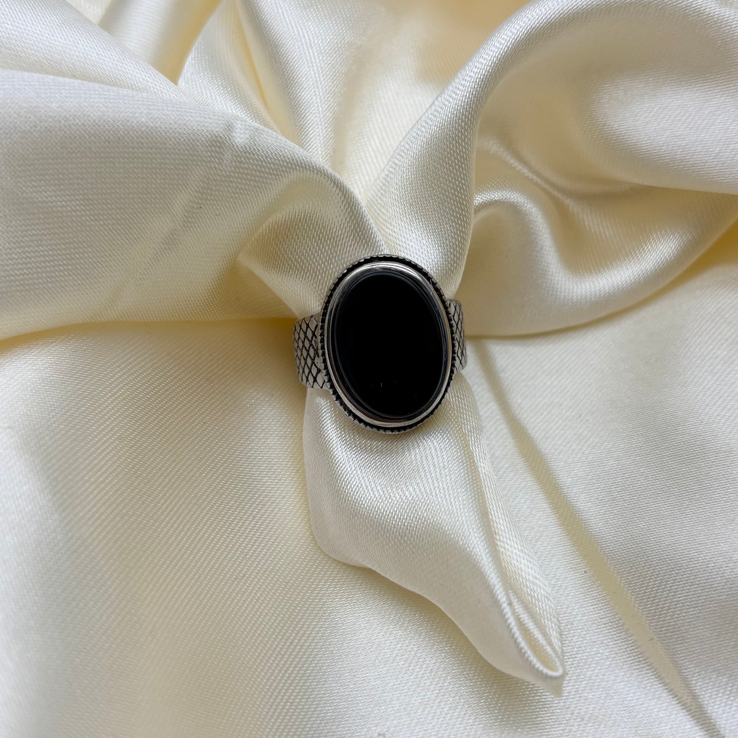 ANILLO HOMBRE PLATEADO