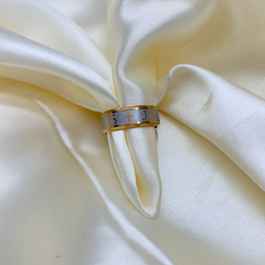 ANILLO DORADO Y PLATEADO