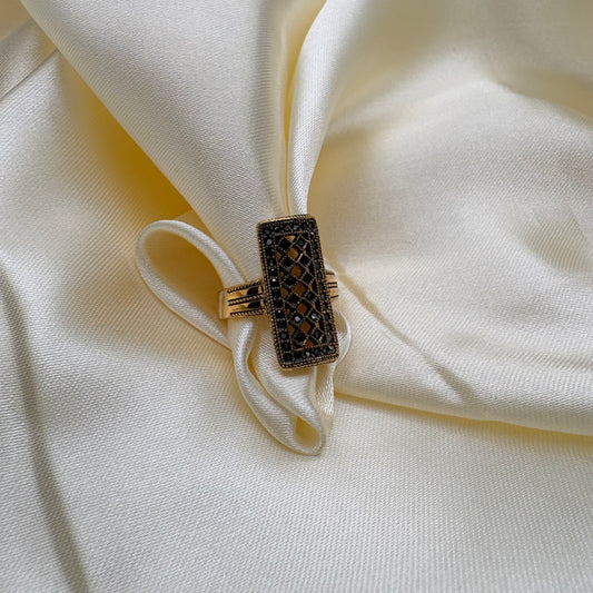 ANILLO DORADO MARQUESITA