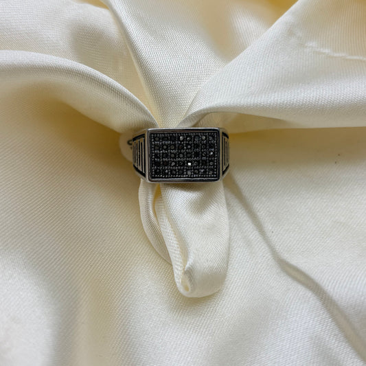 ANILLO HOMBRE PLATEADO