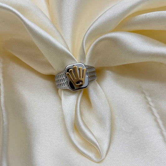 ANILLO HOMBRE PLATEADO