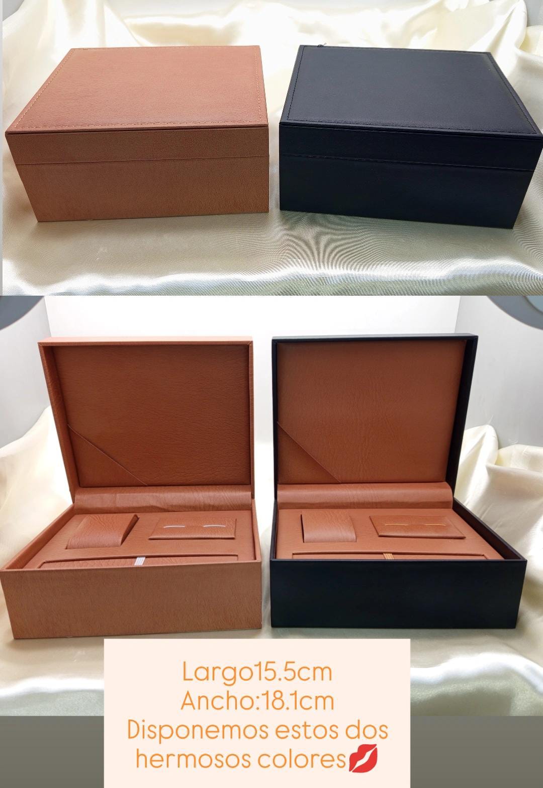 CAJA RELOJ ELEGANTE