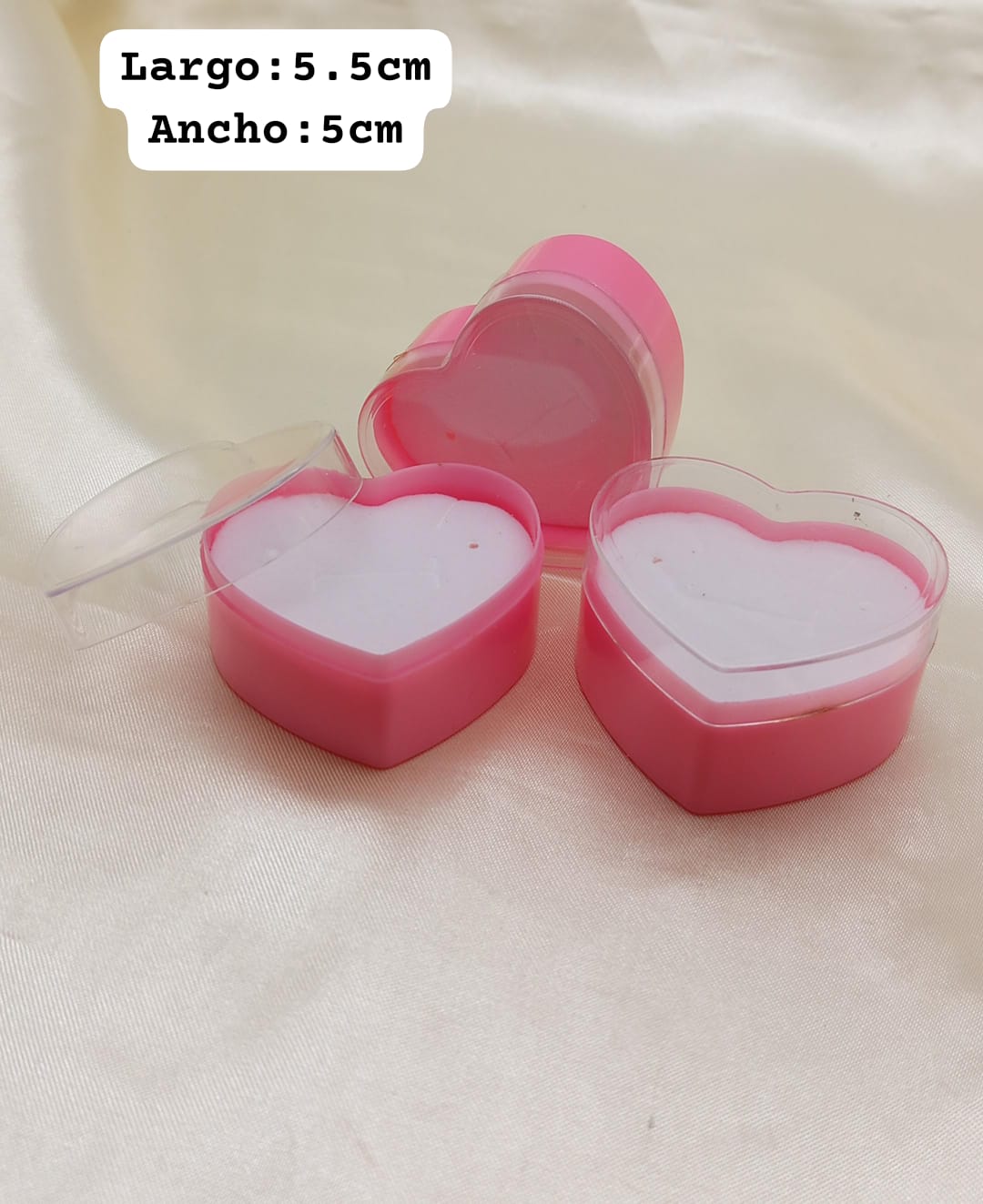 PAQUETE CAJA ANILLO CORAZON