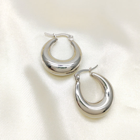 ARETE ARGOLLA PLATEADA