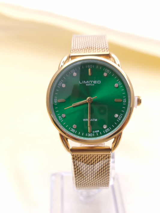 RELOJ LIMITED DORADO