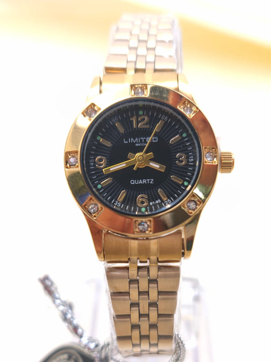 RELOJ LIMITED DORADO